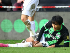 英超新闻：布莱顿以及日本国家队球星三间薰受伤；缺席本赛季余下的比赛