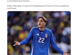 【2024年欧洲杯】罗马诺确认尼科洛·扎尼奥洛脚部轻微骨折将缺席2024年欧洲杯