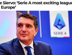 Serie A CEO：Serie A 是全欧洲最令人激动的联赛 审判技术总是领先一步